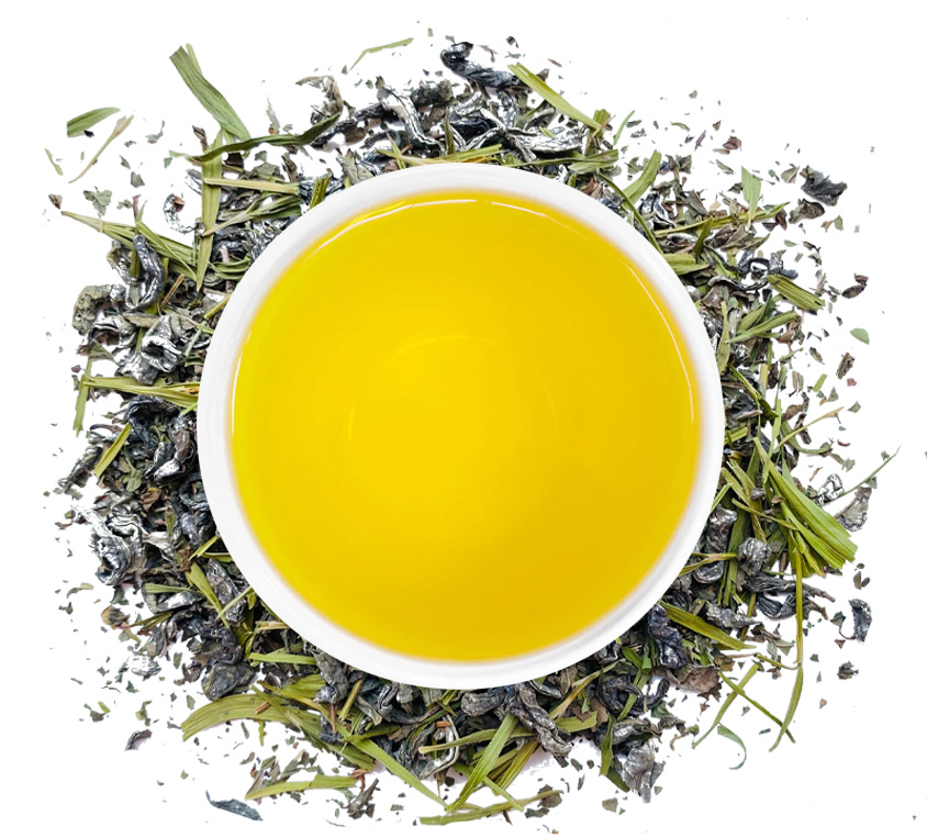Green Mint Leo Tea w opakowaniu doypack
